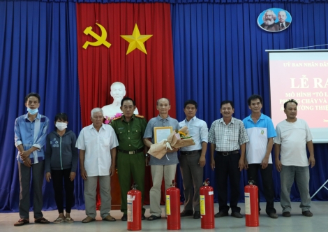 Hoà Thành: Phát huy phương châm “4 tại chỗ” qua mô hình “Tổ liên gia an toàn PCCC”