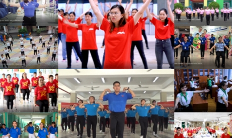 Tây Ninh: Phát động cuộc thi thể dục giữa giờ trong cán bộ công chức, viên chức, người lao động, công nhân