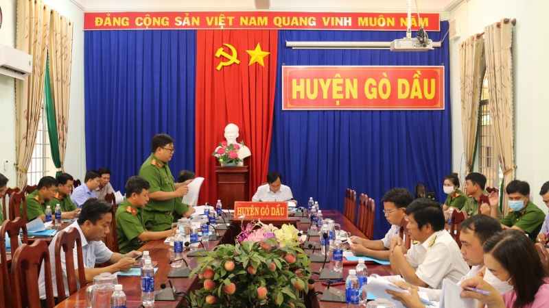 Gò Dầu: Sơ kết 6 tháng đầu năm thực hiện Đề án 06/CP