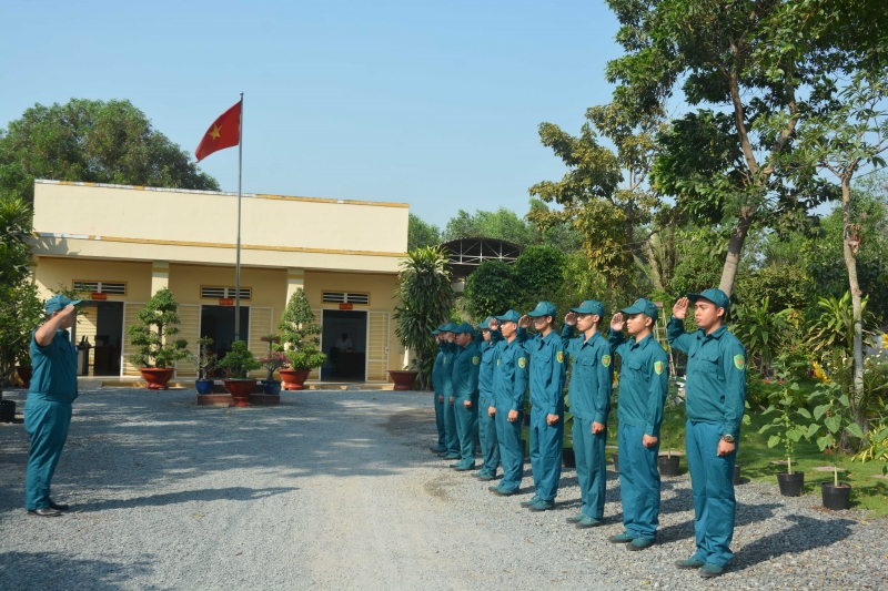 Tây Ninh: Chú trọng xây dựng, huấn luyện dân quân tự vệ