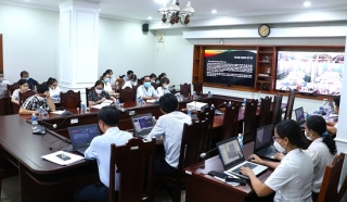 Văn phòng UBND tỉnh: Tập huấn báo cáo trên Hệ thống thông tin báo cáo của Văn phòng Chính phủ