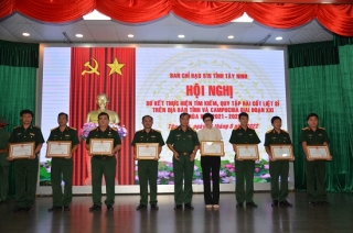 Tây Ninh: Sơ kết công tác tìm kiếm, quy tập hài cốt liệt sĩ giai đoạn XXI (mùa khô 2021-2022)