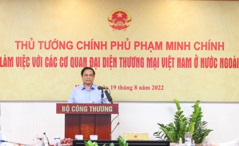 Thủ tướng: Các thương vụ cần phát huy vai trò "tiền tuyến", thúc đẩy đa dạng hóa thị trường và chuỗi cung ứng