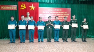 Thành phố Tây Ninh: Thực hiện tốt cuộc vận động xây dựng môi trường văn hoá trong quân đội