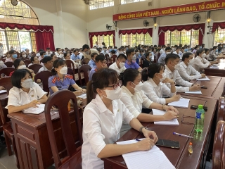 Tân Biên: Nghiên cứu, học tập, quán triệt Nghị quyết Hội nghị lần thứ 5 Ban Chấp hành Trung ương Đảng khoá XIII