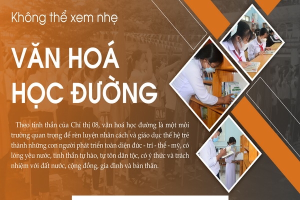 Không thể xem nhẹ văn hoá học đường