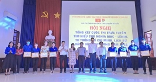 Bến Cầu: Trao giải cuộc thi “Tìm hiểu chủ nghĩa Mác - Lênin, tư tưởng Hồ Chí Minh và lịch sử Đảng bộ địa phương”