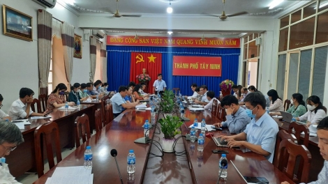 Tỉnh kiểm tra công tác cải cách hành chính ở Thành phố Tây Ninh