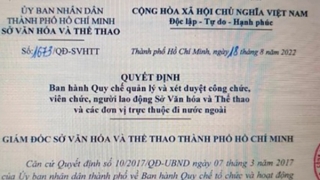 TP Hồ Chí Minh nghiêm cấm các nghệ sĩ tự ý đi nước ngoài mà không xin phép