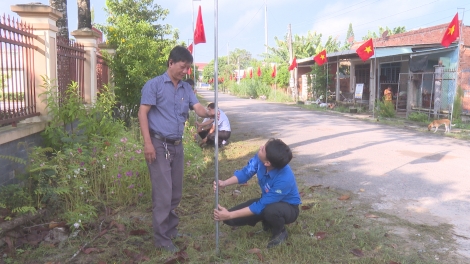 Hoà Thành: Ra mắt “Tuyến đường cờ Tổ quốc kiểu mẫu”