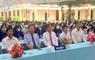 Trường THPT Nguyễn Văn Trỗi (Gò Dầu): Khai giảng năm học mới