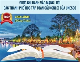 5 thành phố của Việt Nam được ghi danh vào Mạng lưới các thành phố học tập toàn cầu