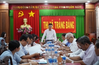 Ban Văn hoá - Xã hội HĐND tỉnh khảo sát công tác đào tạo nghề cho lao động nông thôn ở thị xã Trảng Bàng