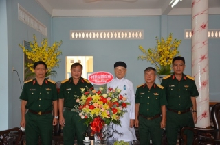 Bộ Chỉ huy Quân sự tỉnh: Chúc mừng Hội thánh Cao đài Tây Ninh nhân dịp đại lễ Hội yến Diêu trì cung