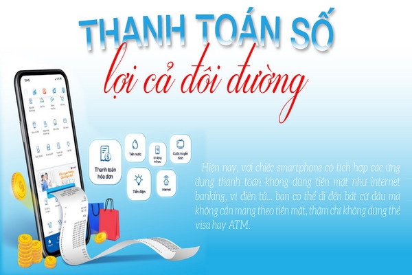 Thanh toán số - lợi cả đôi đường