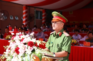 Công an Tây Ninh: Thực tập phương án phòng cháy chữa cháy tại Công ty Gain Lucky Việt Nam