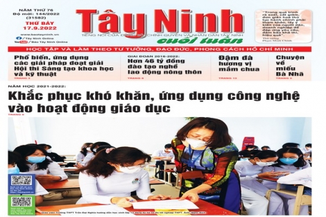 Điểm báo in Tây Ninh ngày 17.09.2022