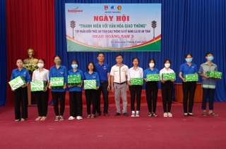 Tân Biên: Tổ chức ngày hội thanh niên với văn hoá giao thông