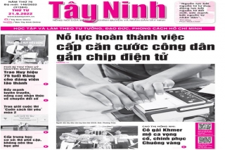 Điểm báo in Tây Ninh ngày 21.09.2022