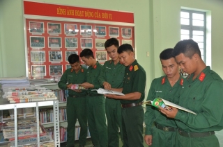 Tiểu đoàn 14, Trung đoàn 174, Bộ CHQS tỉnh: Khơi dậy tinh thần ham đọc sách