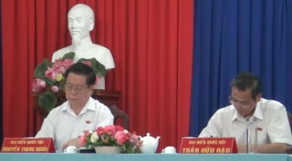 ĐBQH đơn vị tỉnh Tây Ninh tiếp xúc cử tri huyện Tân Châu