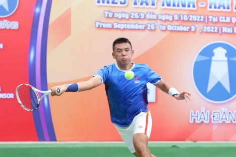 Lý Hoàng Nam và Trịnh Linh Giang thắng ấn tượng tại M25 Tây Ninh – Hải Đăng Cup 2022