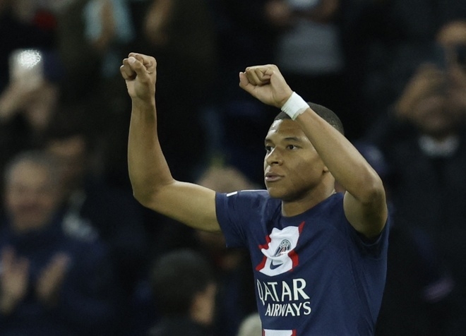 Mbappe lập kỷ lục sau bàn thắng ở Champions League