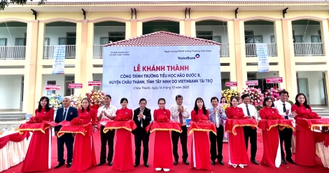 Châu Thành: Khánh thành Trường tiểu học Hảo Đước B