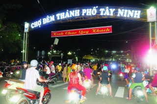 Thành phố Tây Ninh: Bao giờ có chợ đêm ?