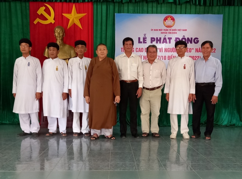 Tân Biên: Phát động tháng cao điểm “Vì người nghèo” năm 2022