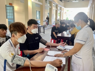 Huyện Dương Minh Châu: Hoàn thành khám sơ tuyển sức khoẻ nghĩa vụ quân sự và nghĩa vụ Công an nhân dân năm 2023