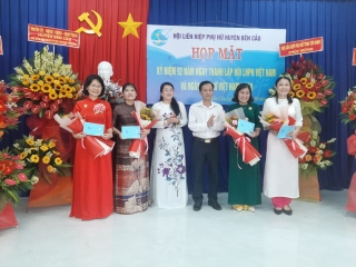 Bến Cầu: Họp mặt kỷ niệm 92 năm ngày thành lập Hội LHPN Việt Nam