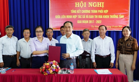 Liên minh Hợp tác xã và Ban Thi đua - Khen thưởng: Tổng kết chương trình phối hợp giai đoạn 2017 – 2022