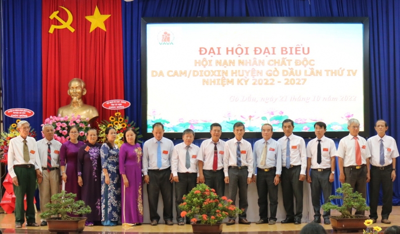 Hội Nạn nhân chất độc da cam/Dioxin huyện Gò Dầu: Đại hội lần thứ IV, nhiệm kỳ 2022- 2027