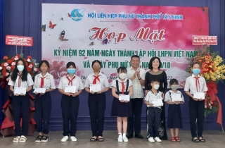 TP. Tây Ninh: Họp mặt kỷ niệm 92 năm ngày thành lập Hội LHPN Việt Nam