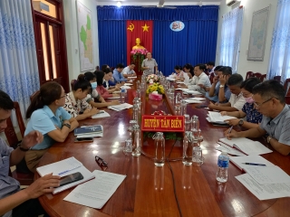 HĐND huyện Tân Biên: Giám sát kết quả thực hiện chính sách hỗ trợ người lao động và người sử dụng lao động gặp khó khăn do đại dịch Covid-19