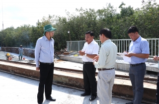 Lãnh đạo tỉnh kiểm tra các dự án trọng điểm trên địa bàn huyện Dương Minh Châu