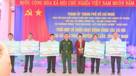 “Dân vận khéo - Kết nối biên cương”