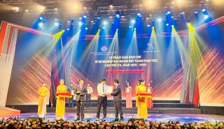 Báo Tây Ninh đoạt giải Khuyến khích “Giải báo chí vì sự nghiệp đại đoàn kết dân tộc”