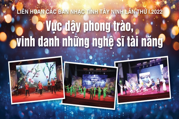 Vực dậy phong trào, vinh danh những nghệ sĩ tài năng