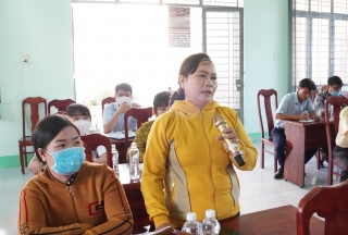 Đại biểu HĐND tỉnh, huyện: Tiếp xúc cử tri xã Thạnh Bắc huyện Tân Biên