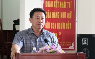 Chủ tịch UBND tỉnh Nguyễn Thanh Ngọc tiếp xúc cử tri xã Tân Bình (TP. Tây Ninh)