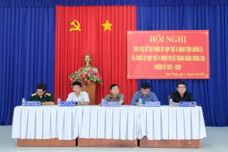 Đại biểu HĐND hai cấp tiếp xúc cử tri xã Hưng Thuận