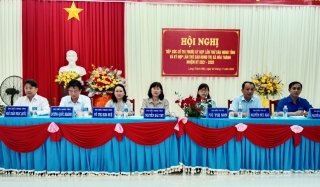 Bà Nguyễn Đài Thy- Phó Chủ tịch Thường trực HĐND tỉnh: Tiếp xúc cử tri phường Long Thành Bắc