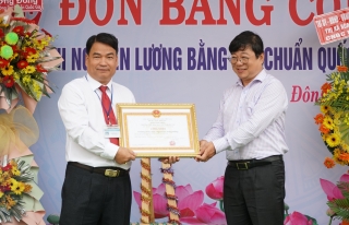 Trường TH Nguyễn Lương Bằng: Đạt chuẩn Quốc gia mức độ I