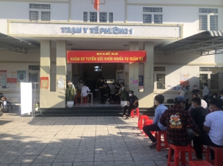 Tây Ninh: Tổ chức khám sức khoẻ công dân nhập ngũ năm 2023 cấp huyện