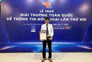 Báo Tây Ninh đoạt giải thưởng toàn quốc về thông tin đối ngoại