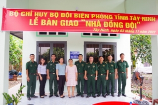 Bộ đội Biên phòng Tây Ninh: Bàn giao “Nhà đồng đội”