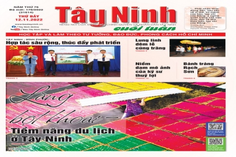 Điểm báo in Tây Ninh ngày 12.11.2022