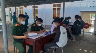 TP. Tây Ninh: Khám sức khoẻ thanh niên nhập ngũ năm 2023